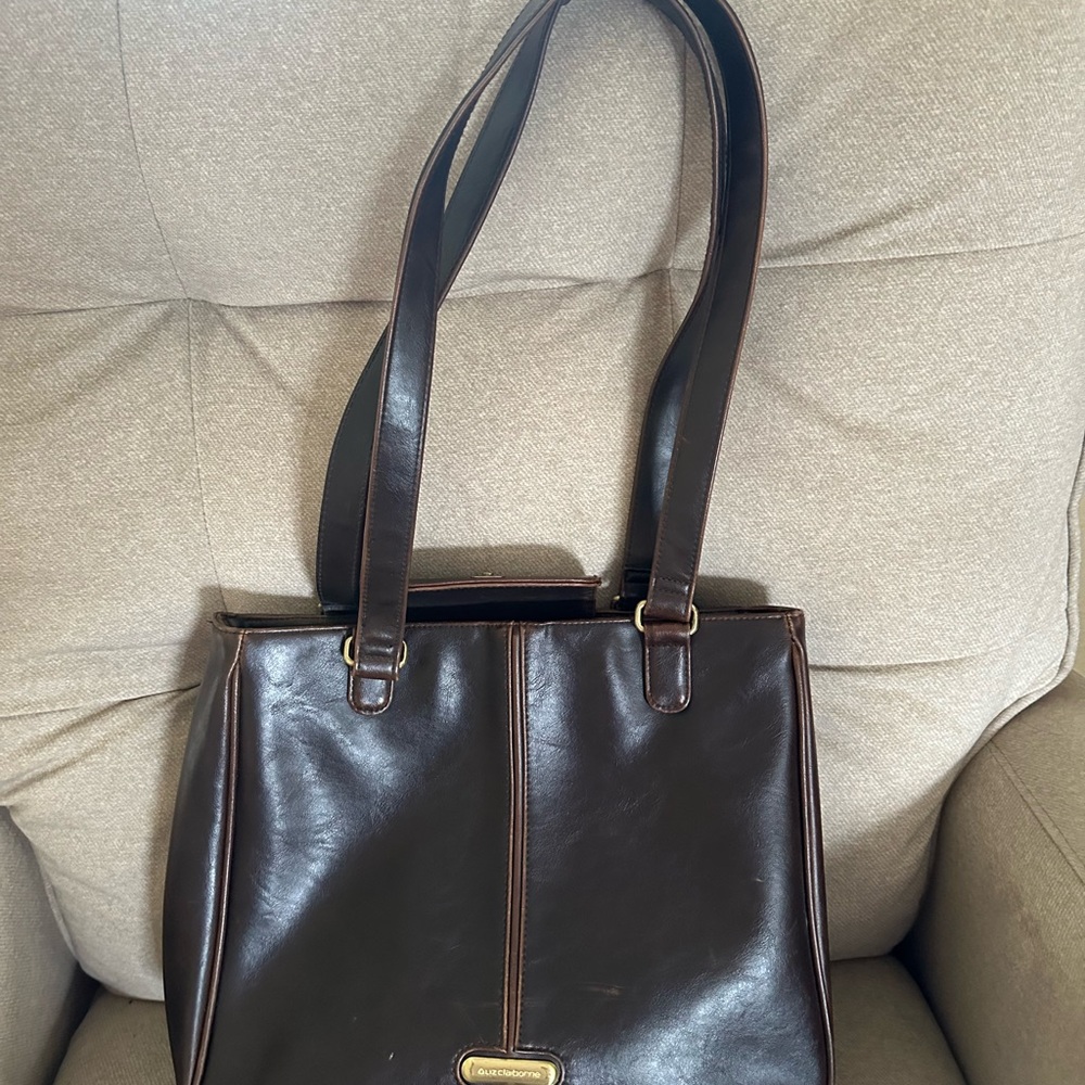 Liz Claiborne Dark Brown Shoulder Bag